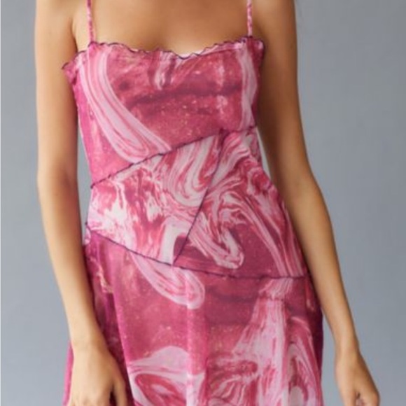 Urban Outfitters Dresses & Skirts - UO Moxie mesh mini dress